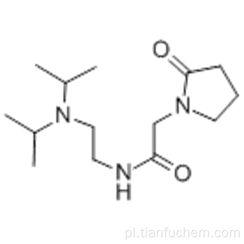 1-pirolidynoacetamid, N- [2- [bis (1-metyloetylo) amino] etylo] -2-okso-CAS 68497-62-1